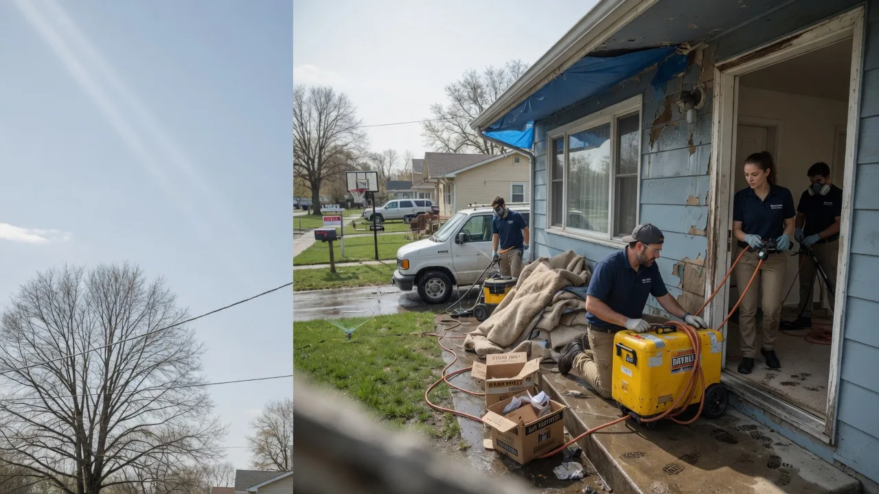 Basement Flood Cleanup in Henderson, TN near me